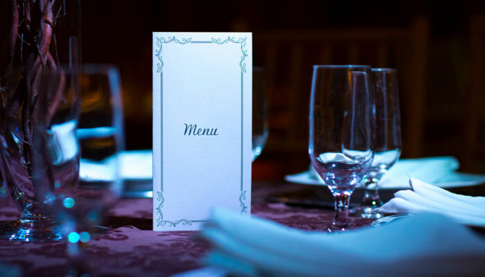 7 Types of Menus Offered by Restaurants