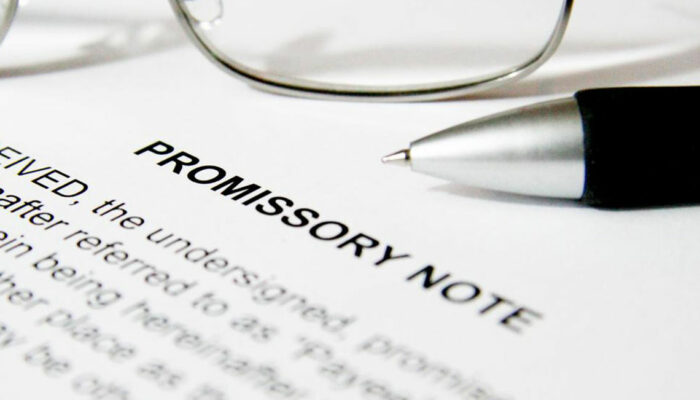 A detailed guide to fill a promissory note template