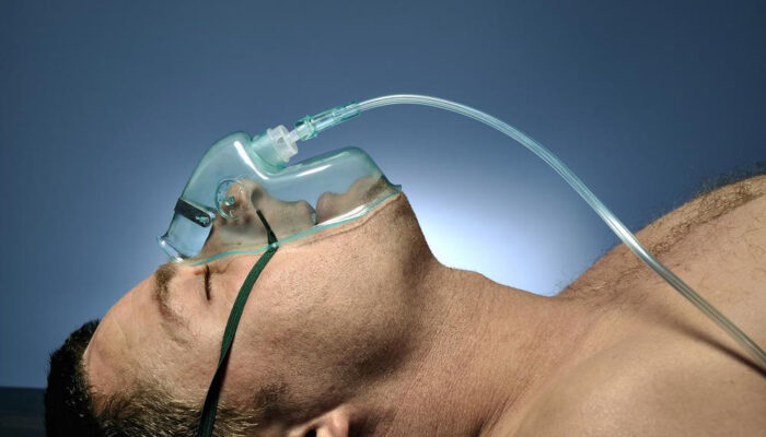 Application of oxygen therapy