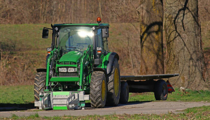 Common types of tractors used for various purposes