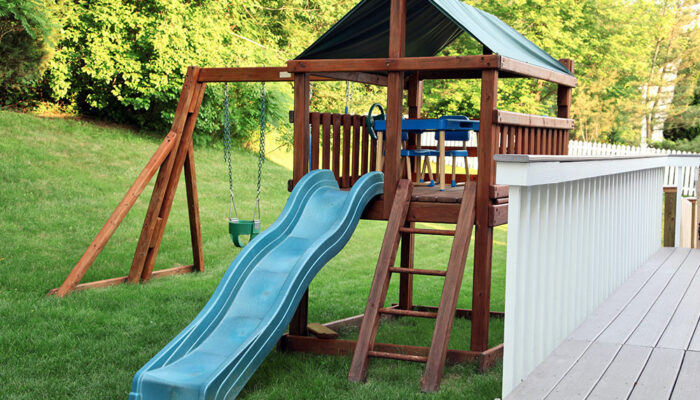 Different types of outdoor playset accessories