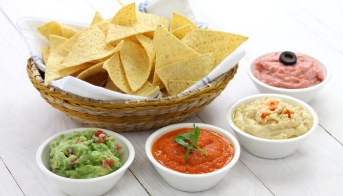 Different types of salsa for your nachos