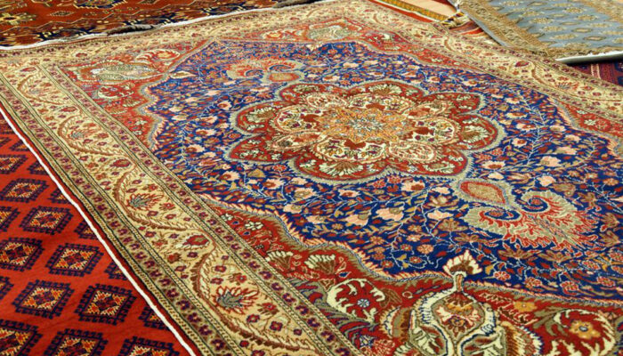 Different materials used to make area rugs