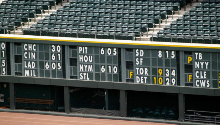 Early scoreboards and the electronic scoreboard