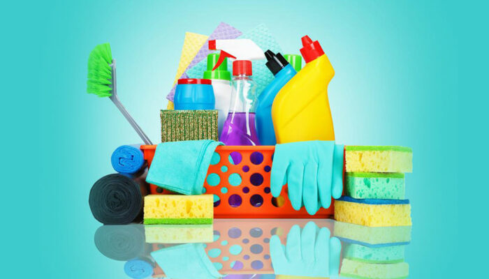 Essential bathroom cleaning products