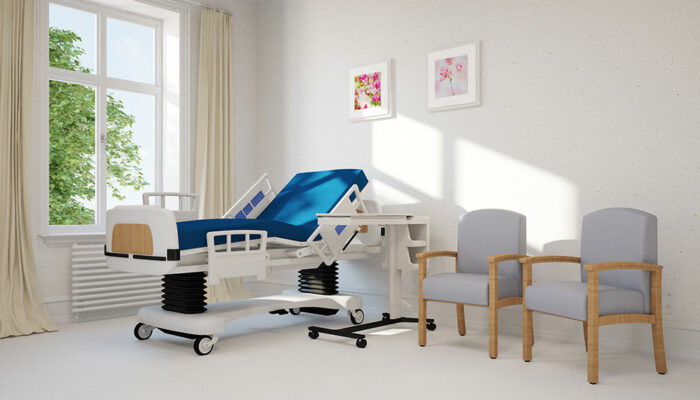 Five popular types of hospital beds for home