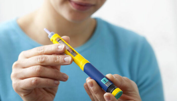 Guide to use a diabetes insulin pen