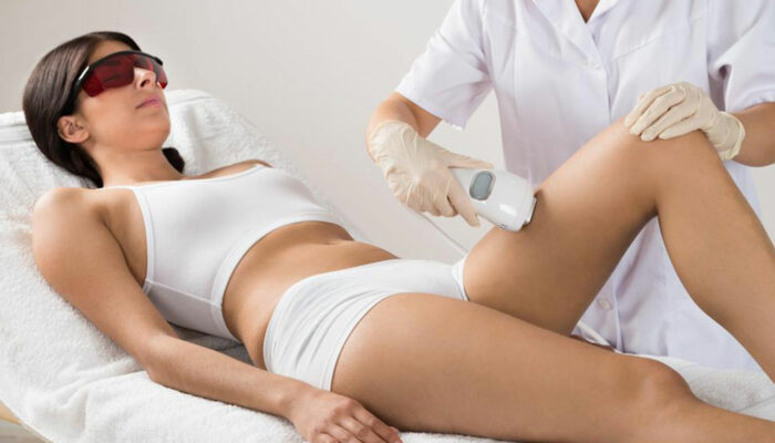 Ingrown hair removal for the bikini area