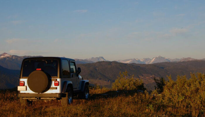 Jeep on top