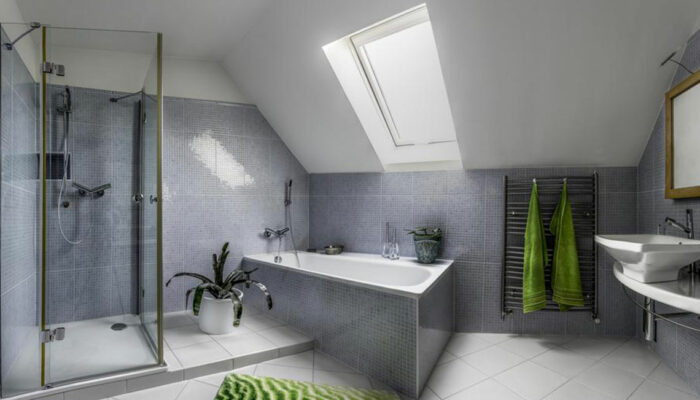 Make your bathroom luxurious with walk-in showers and tubs