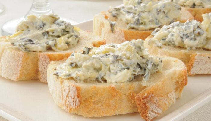 Quick and easy bread appetizers