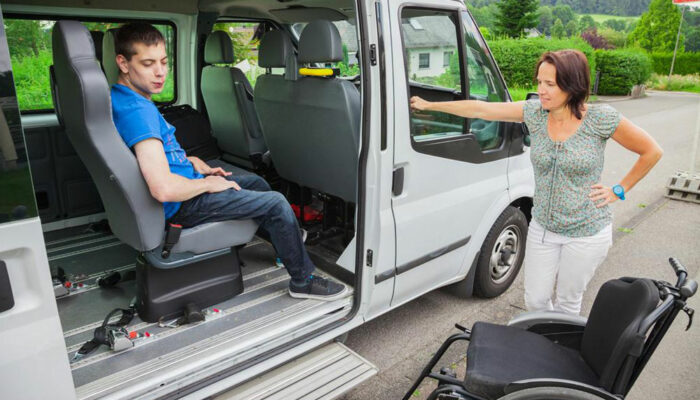 Roadside assistance covers for wheelchair vans