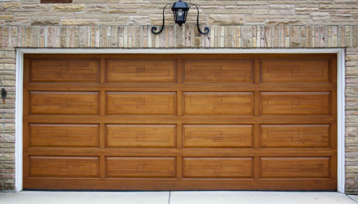 Steps to change garage door panels