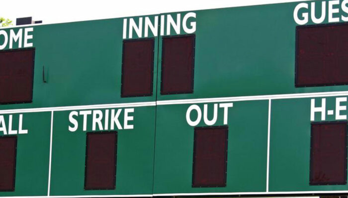 Tips for reading baseball scoreboards