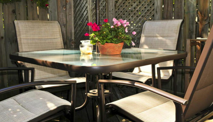 Tips to keep your patio furniture clean