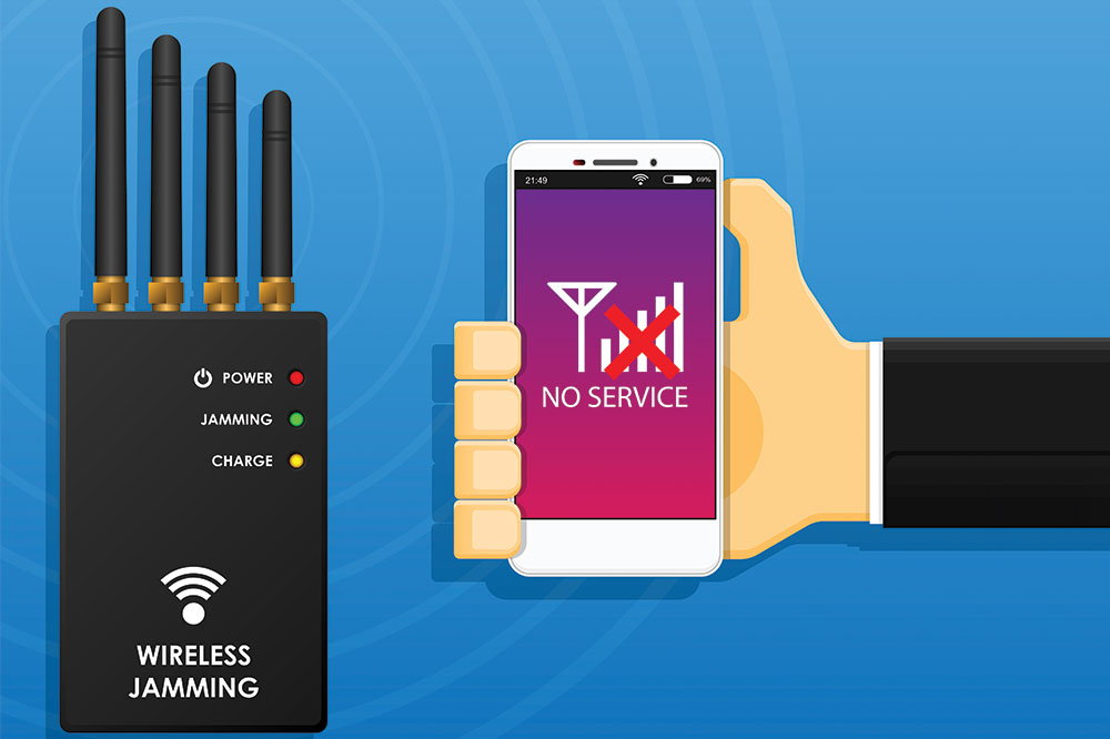 Ways to detect and stop a signal jammer