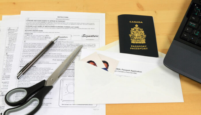 What are the requirements needed for a new passport