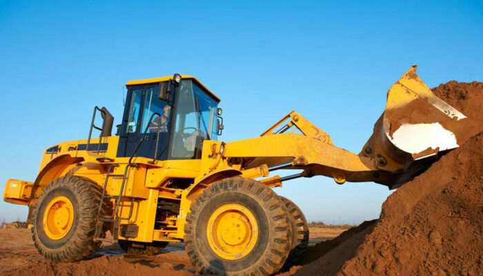 Get the best deals at a heavy equipment sale