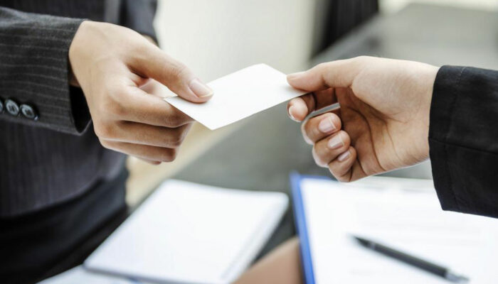 Here’s why a getting a business card is a good idea